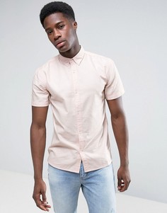 Базовая рубашка-оксфорд D-Struct - Розовый