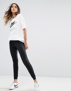 Черные узкие спортивные штаны Nike - Черный
