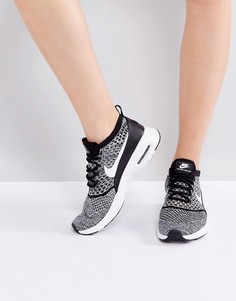 Кроссовки с вязаной отделкой Nike Air Max Thea Ultra - Черный