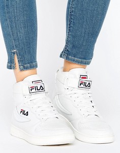 Белые высокие кроссовки Fila Fx100 - Белый