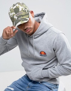 Бейсболка с камуфляжным принтом Ellesse - Зеленый