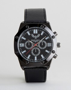 Черные часы с дополнительными циферблатами Brave Soul - Черный