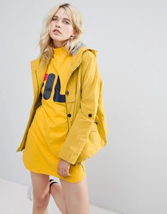 Куртка с высоким воротником Parka London Anja - Желтый