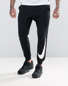 Черные джоггеры на манжетах Nike 831816-010 - Черный