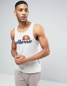 Светло-бежевая меланжевая майка Ellesse - Бежевый