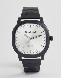 Часы с черным браслетом Bellfield - Черный