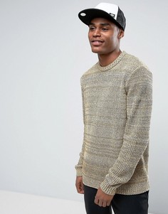 Свободный джемпер из черной и желтой крученой пряжи ASOS - Желтый