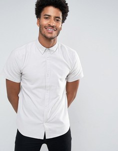Базовая рубашка-оксфорд D-Struct - Серый