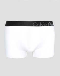 Хлопковые боксеры-брифы Calvin Klein - Белый