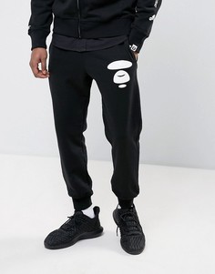 Спортивные штаны с принтом AAPE AAPE By A Bathing Ape - Черный