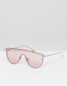 Розовые очки-маска с тонированными стеклами Jeepers Peepers - Розовый