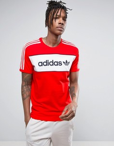 Красная футболка adidas Originals London Pack BK7783 - Красный