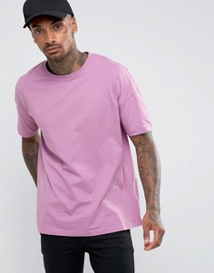 Фиолетовая oversize-футболка ASOS - Фиолетовый