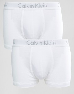 Комплект из 2 хлопковых боксеров-брифов Calvin Klein - Белый