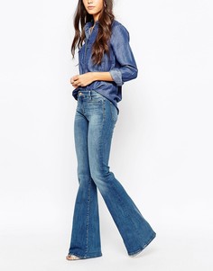 Расклешенные джинсы скинни M.i.h Jeans - Синий