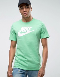Зеленая футболка с логотипом Nike Futura 696707-352 - Зеленый