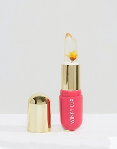 Бальзам, проявляющий цвет в зависимости от уровня pH кожи губ, с желтым цветком Winky Lux - Прозрачный