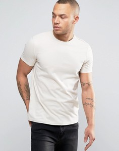 Белая футболка с круглым вырезом ASOS - Белый