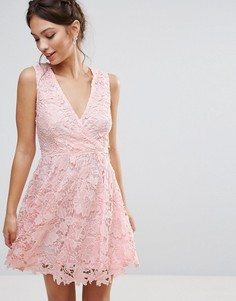 Платье из цветочного кружева Amy Lynn - Розовый