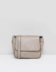 Структурированная сумка через плечо Yoki Fashions - Светло-серый
