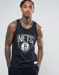Майка Mitchell & Ness Brooklyn Nets NBA - Черный