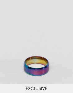 Разноцветное кольцо Reclaimed Vintage - Фиолетовый