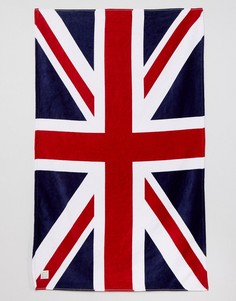 Полотенце с британским флагом Jack Wills - Темно-синий