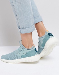 Сине-зеленые кроссовки adidas Originals Tubular Entrap - Зеленый