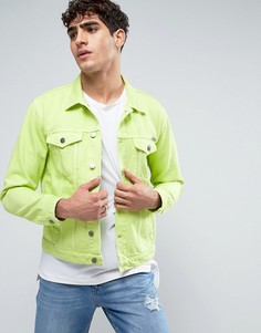 Классическая зеленая джинсовая куртка Calvin Klein - Зеленый