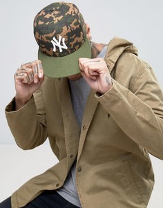 Камуфляжная кепка New Era 59Fifty NY Yankees - Зеленый