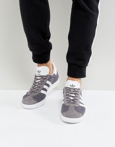 Серые кроссовки adidas Originals Gazelle BB2756 - Серый