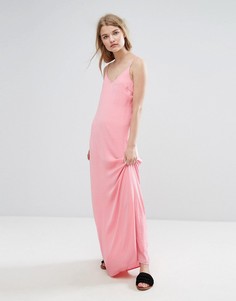 Платье макси Vila - Розовый