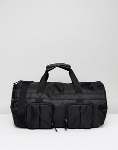 Черная сумка-викендер с карманами и внутренняя сумка-мешок для обуви ASOS - Черный