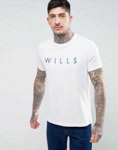 Белая футболка с логотипом Jack Wills Westmore Wills - Белый