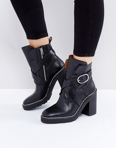 Ботинки AllSaints Aiko - Черный