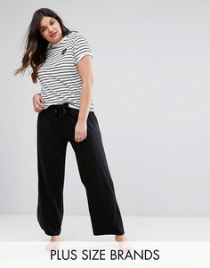 Пижамные штаны Yours Clothing - Черный