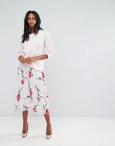 Юбка с цветочным принтом Y.A.S Joy - Мульти