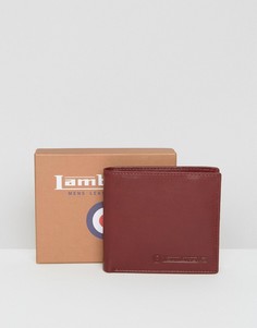 Классический бумажник с отделениями для карт Lambretta - Красный