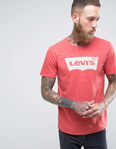 Футболка с рукавами летучая мышь Levis - Красный