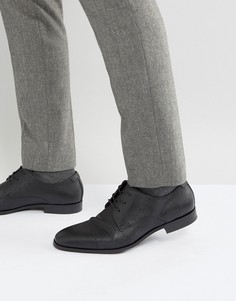 Фактурные туфли дерби со вставкой на носке ALDO Badolla - Черный