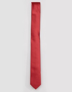 Однотонный галстук Devils Advocate Sherry - Красный