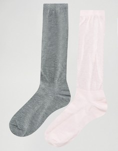 Набор из 2 пар носков для дома ASOS - Мульти