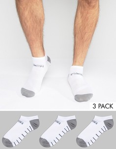 3 пары низких спортивных носков Jack & Jones Tech - Белый