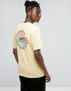 Футболка с логотипом Stussy - Желтый