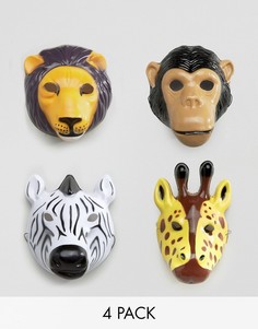 Карнавальные маски с изображением животных Temerity Jones - Мульти
