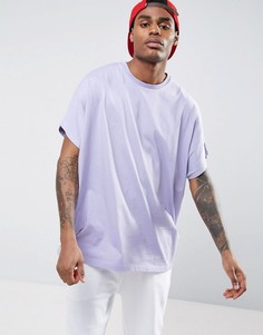 Фиолетовая oversize-футболка ASOS - Фиолетовый