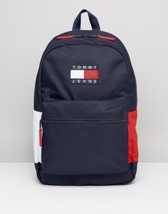 Нейлоновый рюкзак Tommy Jeans - Темно-синий