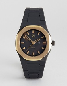 Черно-золотистые часы D1 Milano Premium Collection - Черный