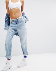 Джинсы в винтажном стиле Tommy Jeans - Синий
