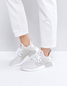 Бежевые кроссовки adidas Originals NMD Xr1 Primeknit - Белый